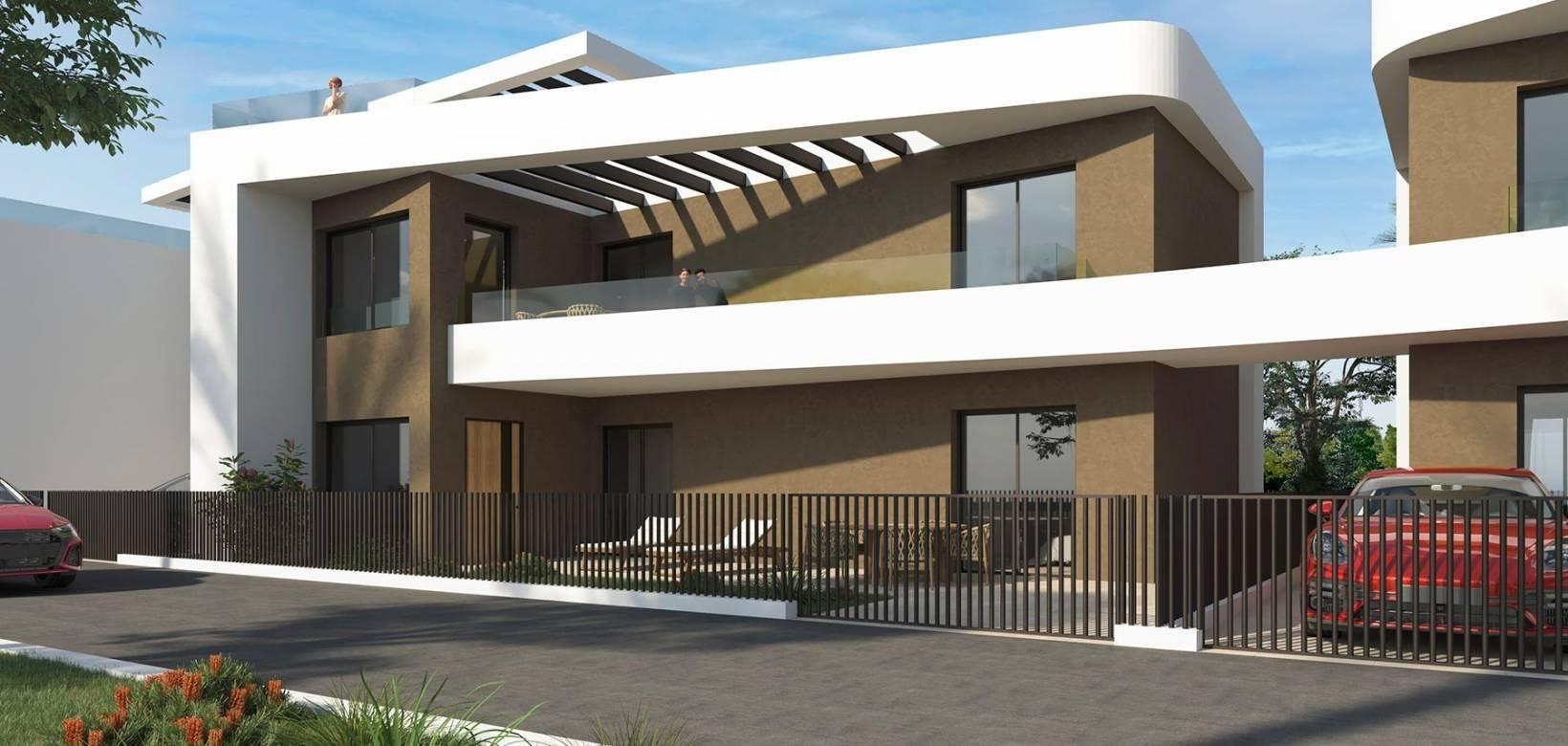 Exclusive residential complex in Punta Prima, Orihuela Costa, offering 2- and 3-bedroom apartments and bungalows just 1km from the sea. Features spacious terraces, parking, storage, private gardens, solariums, swimming pools, jacuzzis, gardens, gym, and children’s play zone.